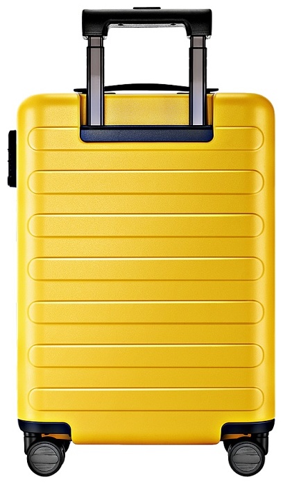 Чемодан NinetyGo Rhine Luggage -24 поликарбонат, полиэстер 65 желтый