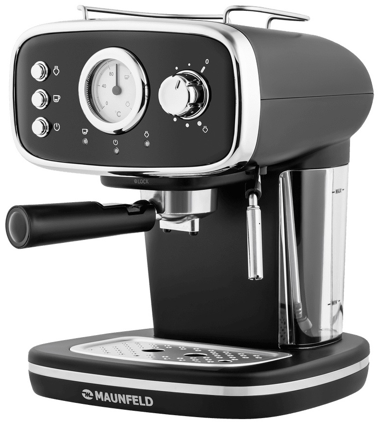 Кофемашина MAUNFELD MF-736BK черный
