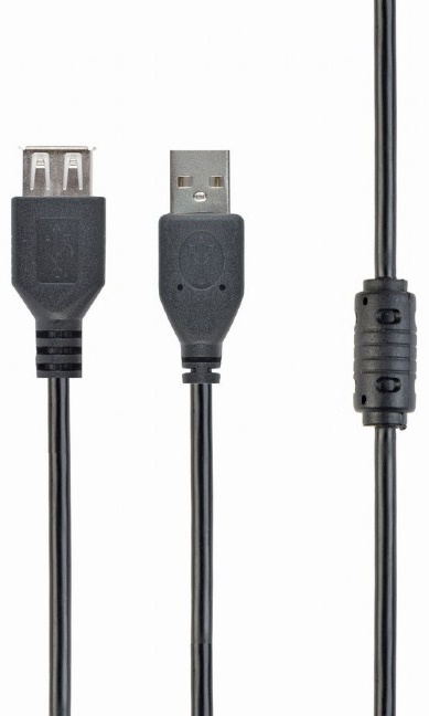 Кабель Cablexpert USB 2.0 A - USB 2.0 A 4.5 м CCF-USB2-AMAF-15