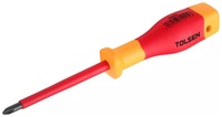 Отвертка диэлектрическая Tolsen V30602, PZ2х100 мм