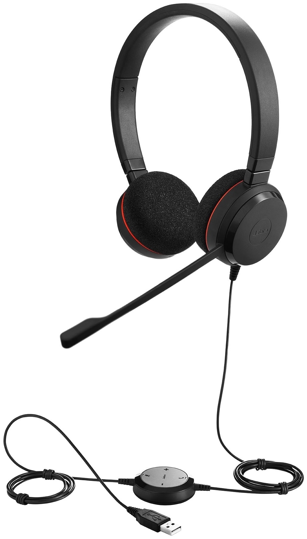 Jabra Evolve 20 MS Stereo черный