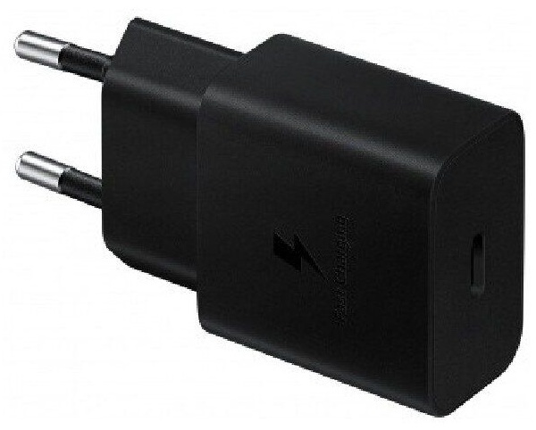 Зарядное устройство Samsung EP-T1510XBEGRU с кабелем, черное