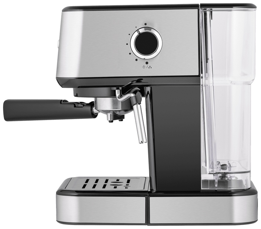 Кофемашина MAUNFELD MF-724S черный, серебристый