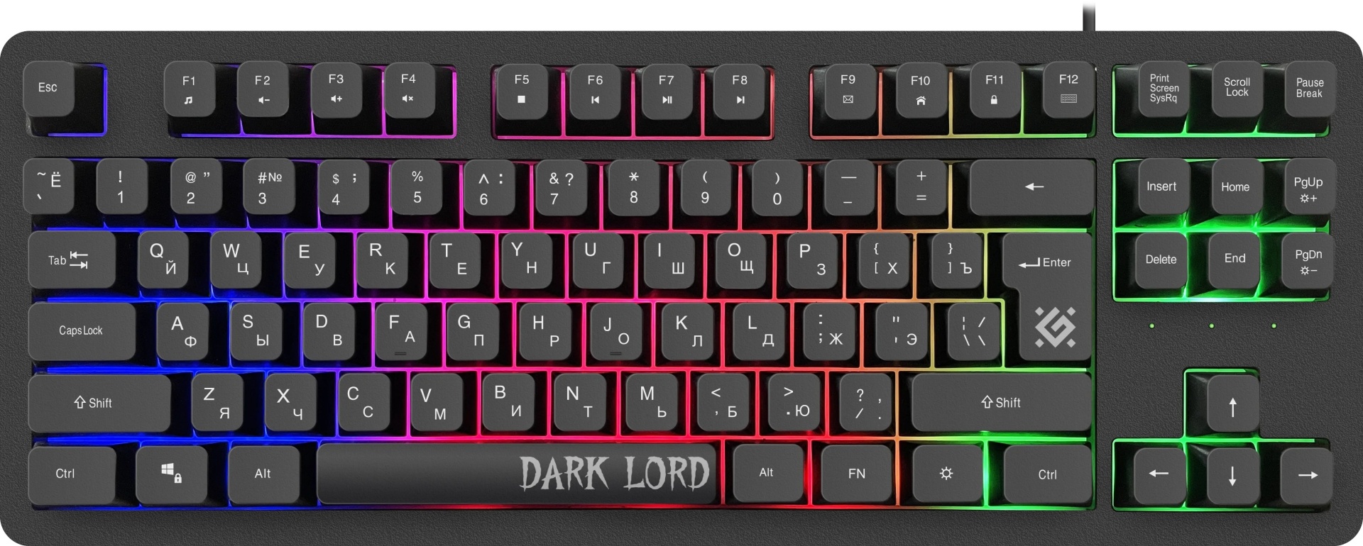 Defender Dark Lord GK-580 черный