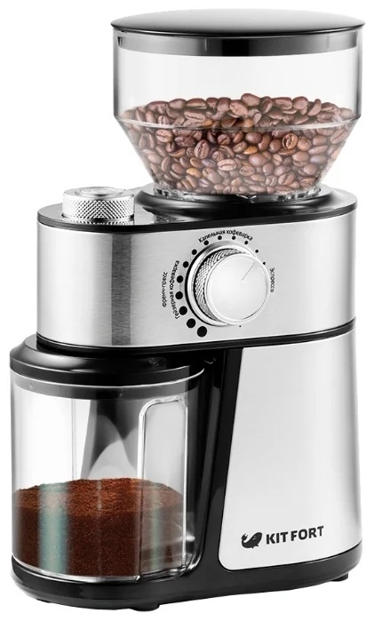 Kitfort KT-717 серебристый, черный