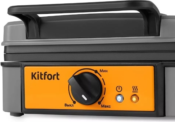 Вафельница Kitfort КТ-1694 серый