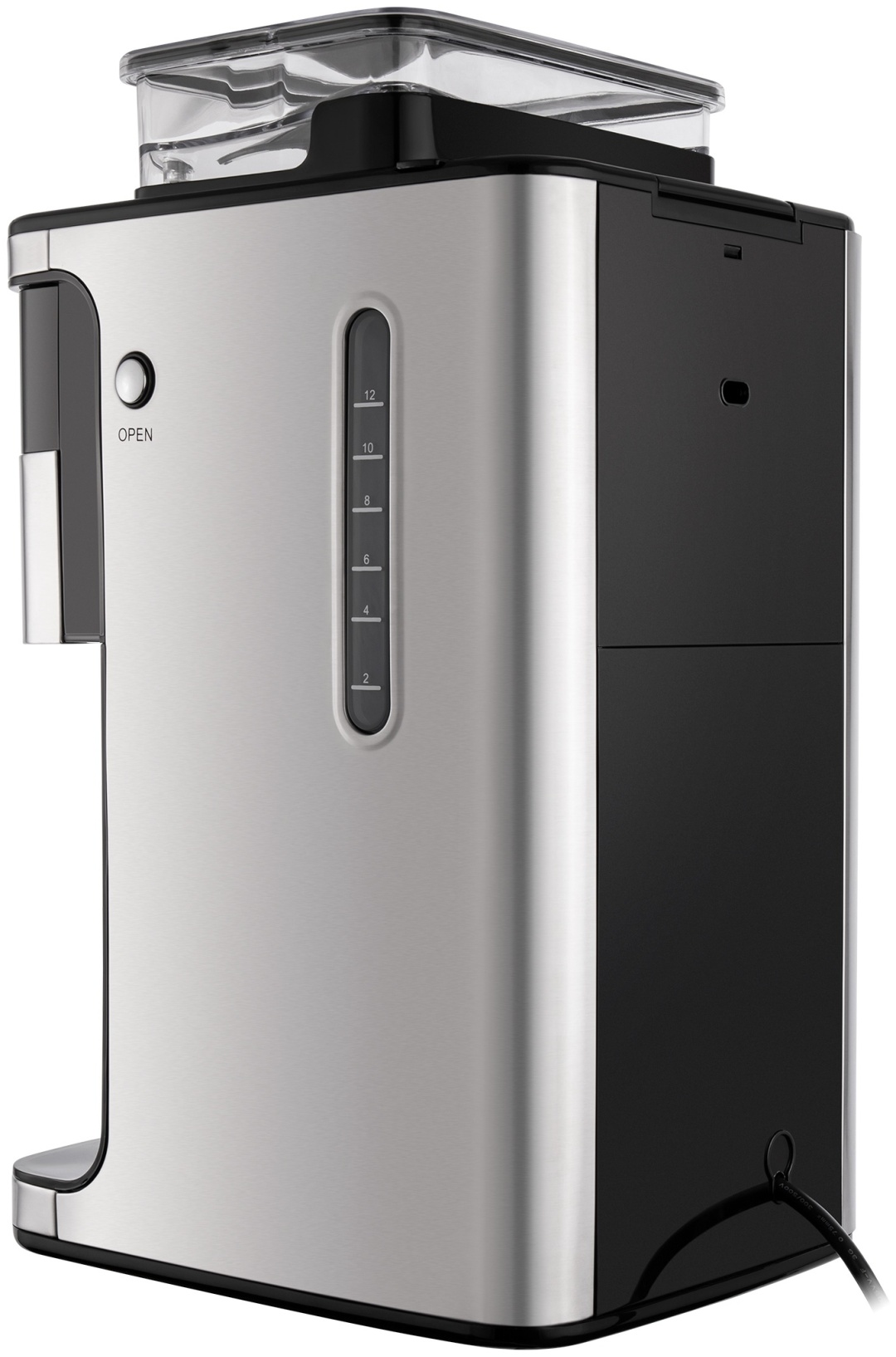 Кофемашина MAUNFELD MF-723S серебристый, черный