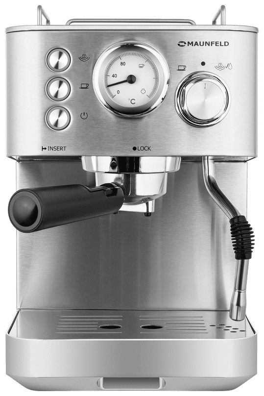 Кофемашина MAUNFELD MF-721S PRO стальной