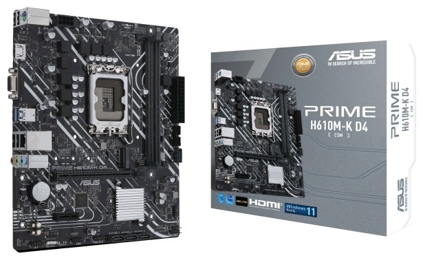 ASUS Prime H610M-K D4