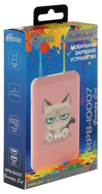 Ritmix RPB-10007 Grumpy Cat 10000 mAh