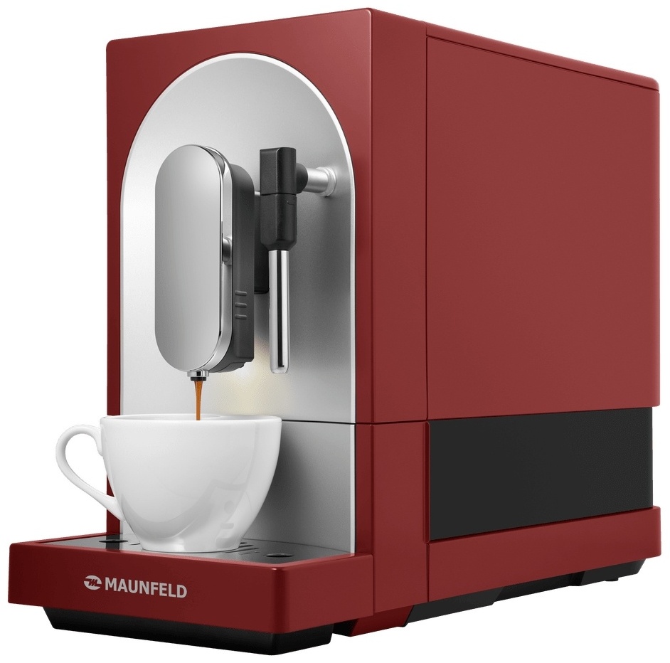 Кофемашина MAUNFELD MF-A7021RD бордовый