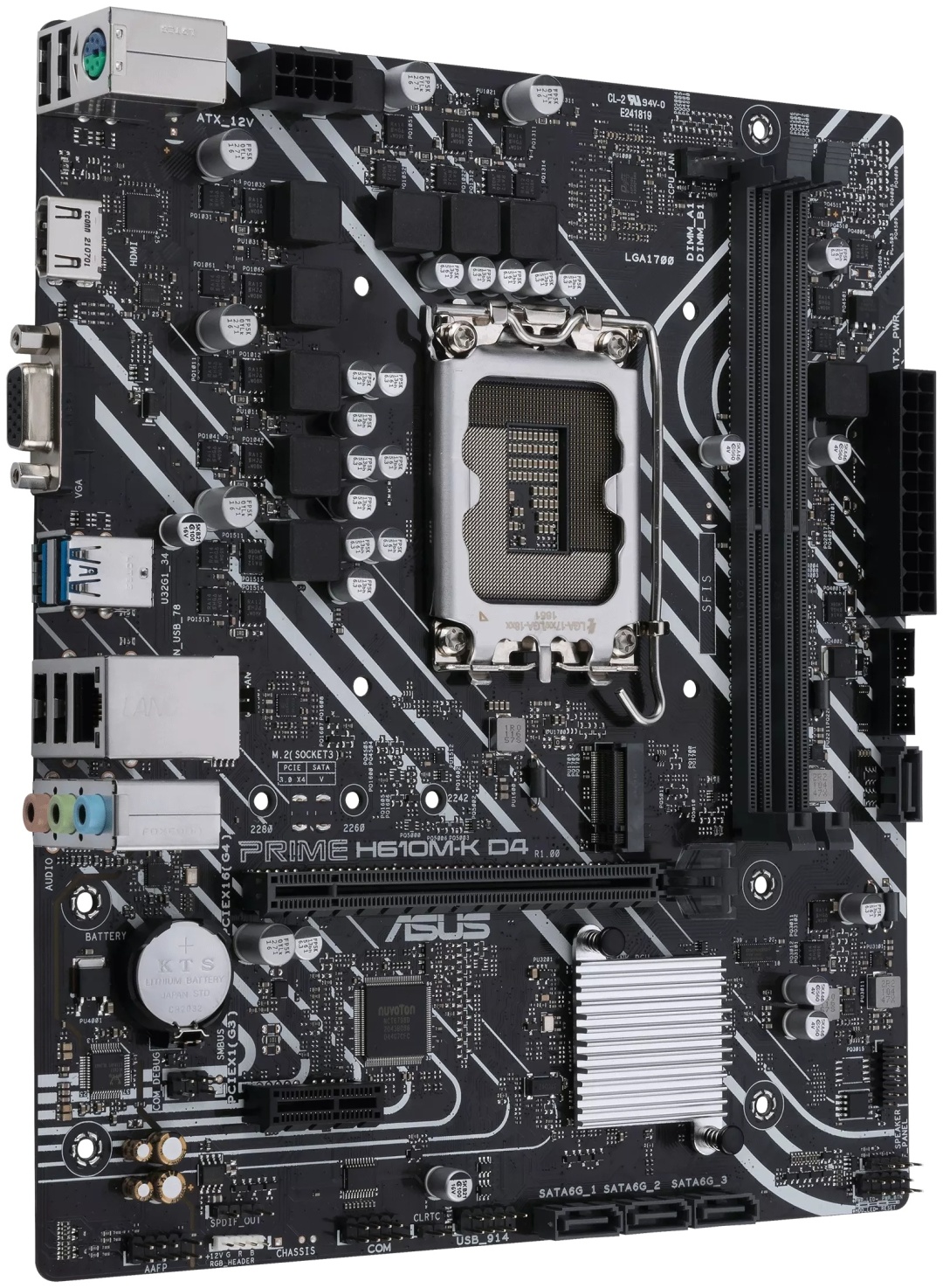 ASUS Prime H610M-K D4