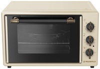 Мини-печь Maunfeld MMO-373MBG02, бежевая