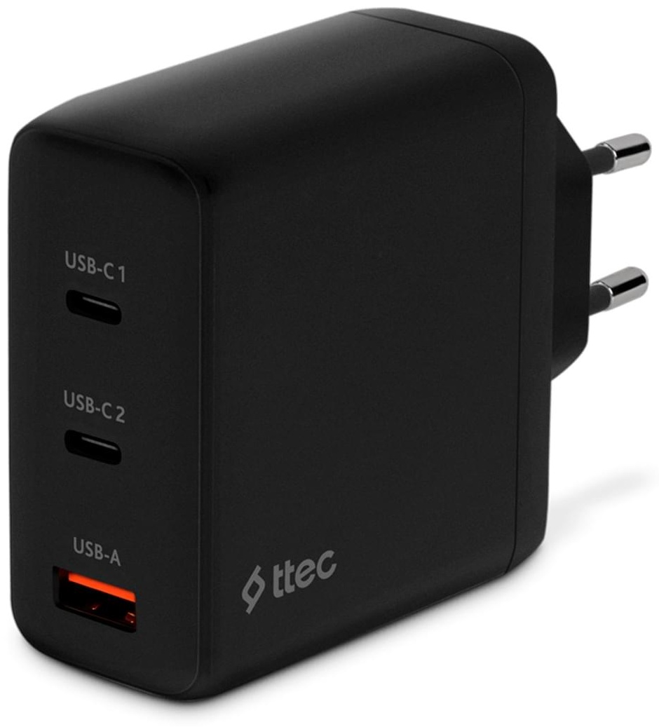 TTEC SmartCharger Trio GAN 120W черный