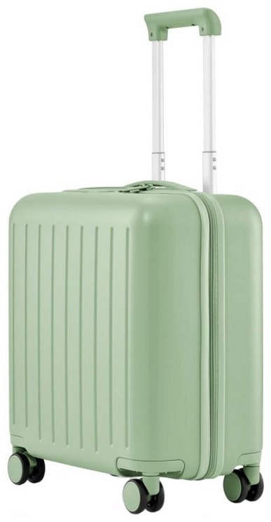 Чемодан NinetyGo Lightweight Pudding Luggage 218535 поликарбонат, полиэстер 35 зеленый