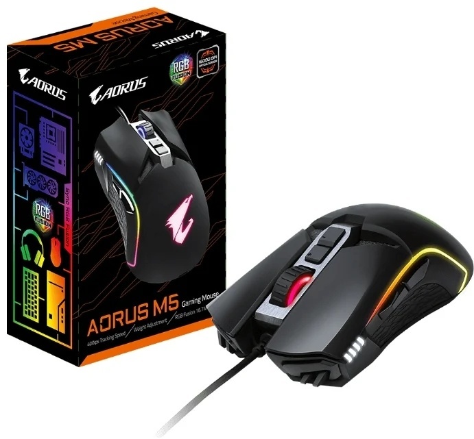 GIGABYTE Aorus M5 черный