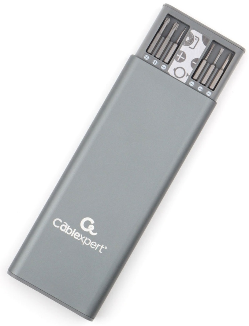 Отвертка с насадками Cablexpert TK-SD-08R, 49 шт.