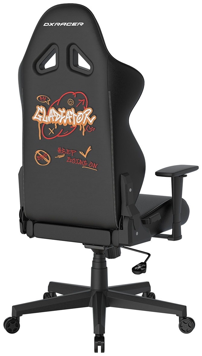 Игровое кресло DXRacer GC/LGN23LTC/GRAFFITI2, черный