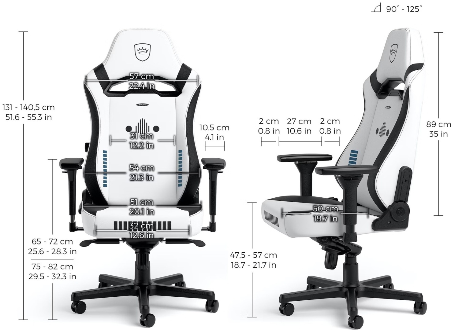 Noblechairs HERO ST Stormtrooper Edit, белый