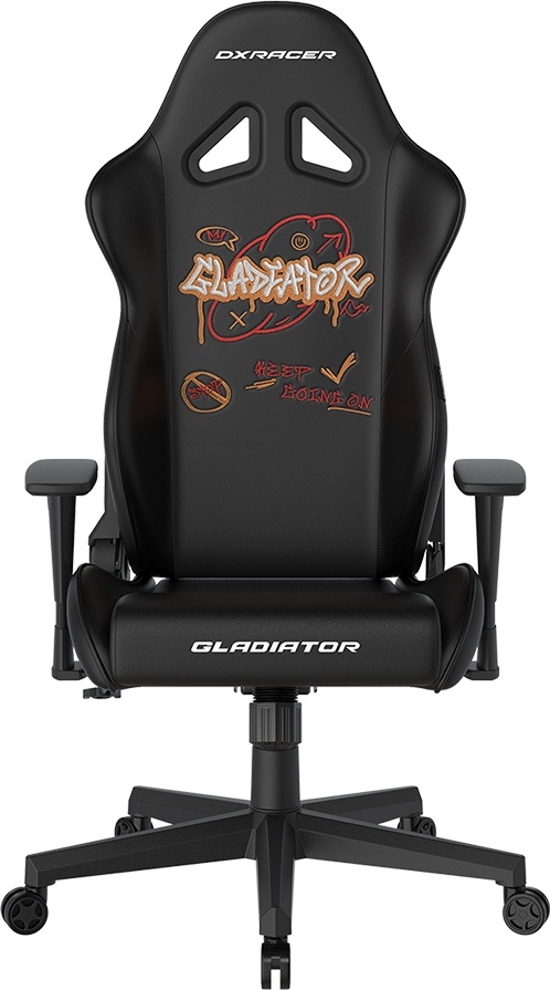 Игровое кресло DXRacer GC/LGN23LTC/GRAFFITI2, черный