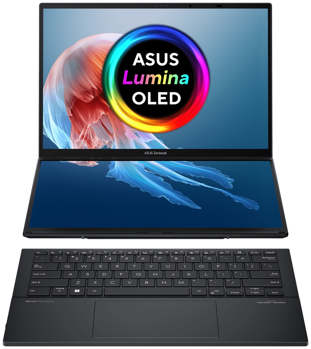 ASUS Zenbook Duo 14.3&quot; / 32 Гб / SSD 2000 Гб / Win 11 Home / UX8406MA-PZ051W / 90NB12U1-M00ML0