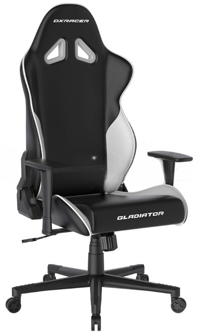 Игровое кресло DXRacer GC/LGN23LTC/NW, белый, черный