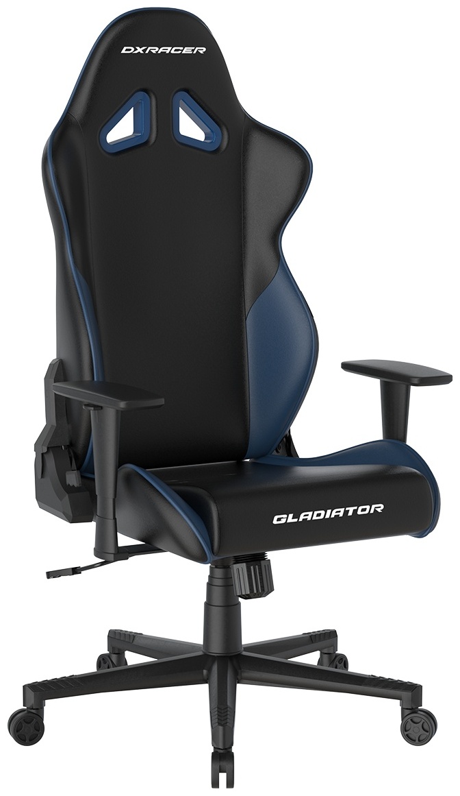 Игровое кресло DXRacer GC/LGN23LTC/NB, черный, синий