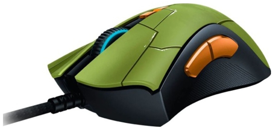 Razer DeathAdder V2 - HALO Infinite Edition зеленый