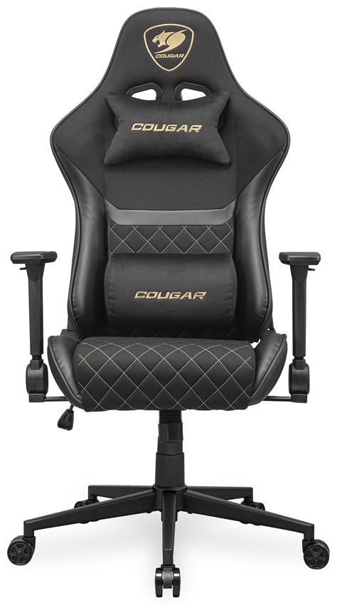 Игровое кресло COUGAR Armor One V2 Gold F, CGR-A2F-GLB	, черный