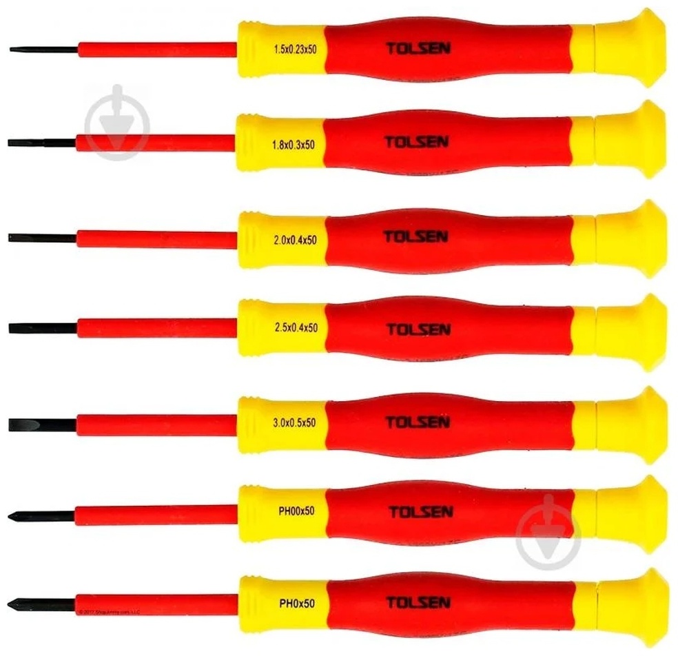Набор отверток Tolsen V32007, 7 шт