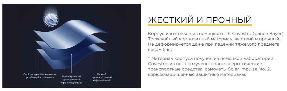 Чемодан Xiaomi NINETYGO Rhine Luggage 28 поликарбонат 100 л черный