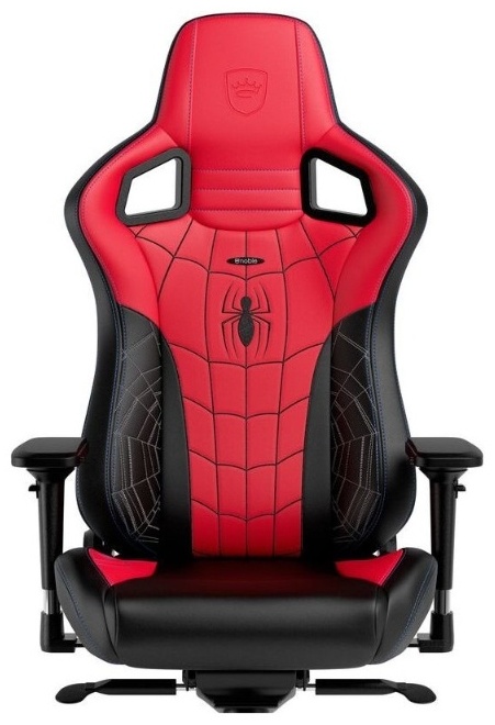 Игровое кресло Noblechairs EPIC Spider-Man Special Edition, черный, красный