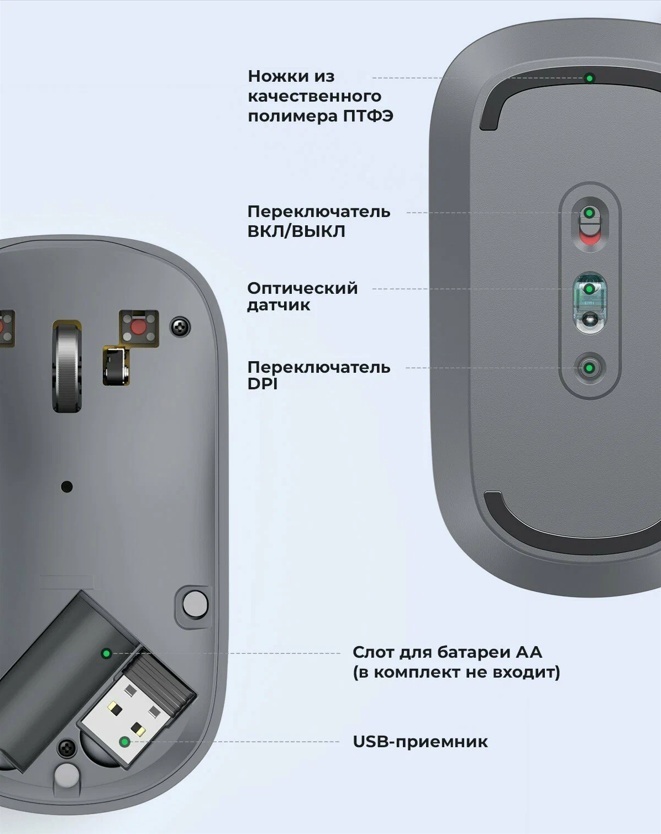 Ugreen 90373 серый