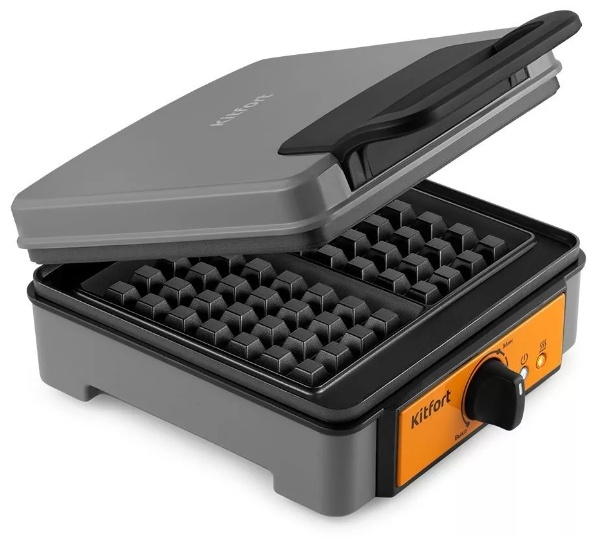 Вафельница Kitfort КТ-1694 серый