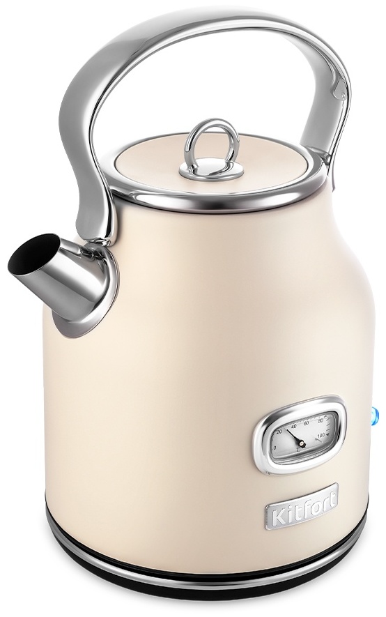 Электрочайник Kitfort KT-6150-1, бежевый