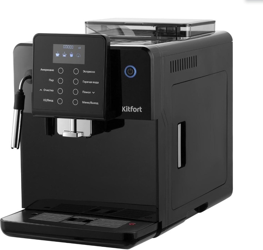 Кофемашина Kitfort КТ-7182 черный