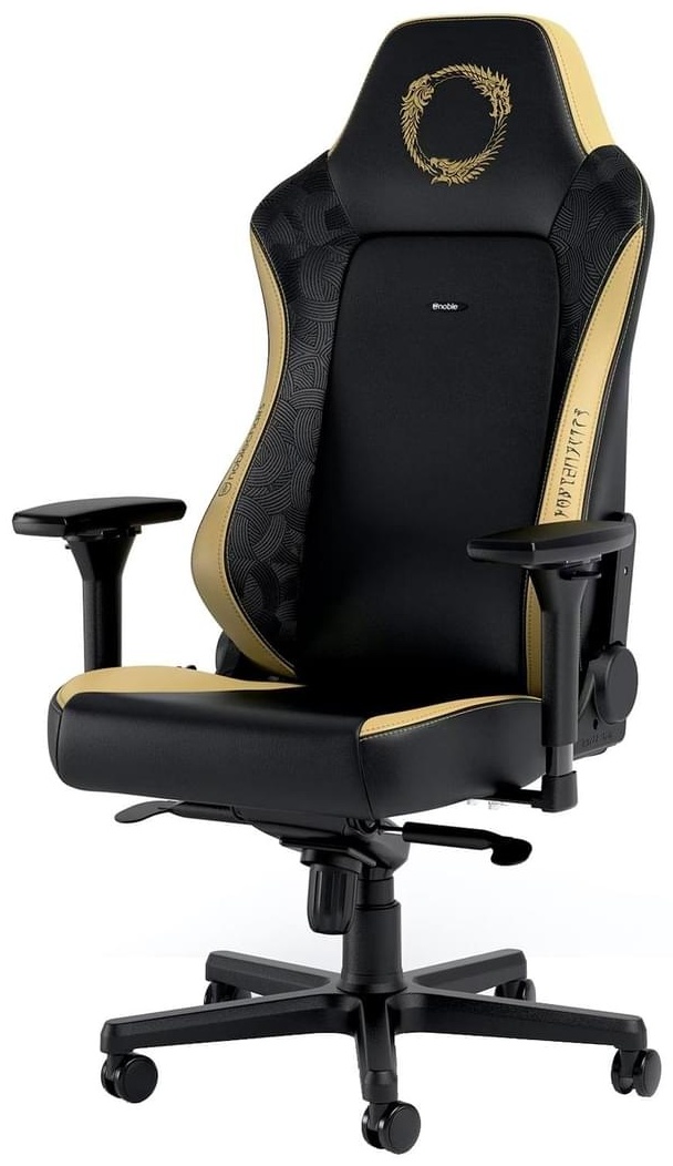 Игровое кресло Noblechairs Hero The Elder Scrolls PGW-NB-HGC-005, черный, золотистый