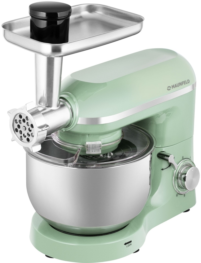 Кухонный комбайн MAUNFELD MF-436GR PRO, зеленый