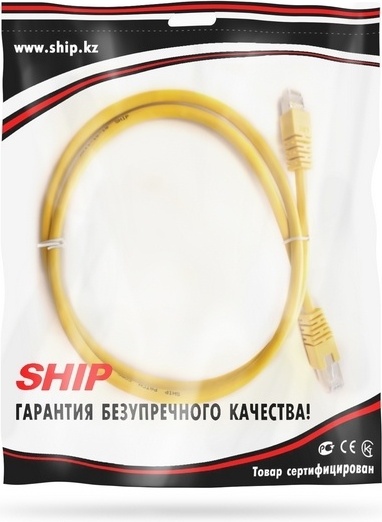 Патч корд SHIP RJ-45-RJ-45 S7025YL0200-P 2 м желтый