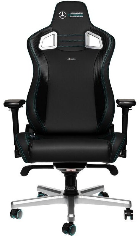 Игровое кресло Noblechairs EPIC Mercedes-AMG Petronas, черный