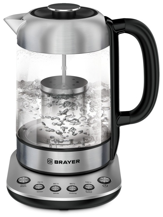 Электрочайник Brayer BR1028, серый