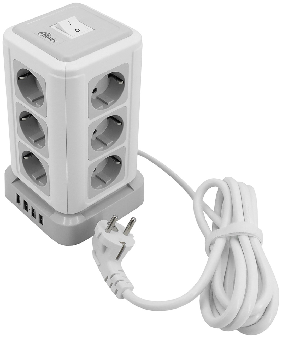 Сетевой фильтр Ritmix RM-2124 2 м