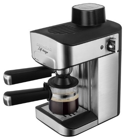 Кофеварка REDMOND RCM-M1523 черный, серебристый
