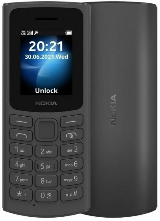 Nokia 105 4G черный