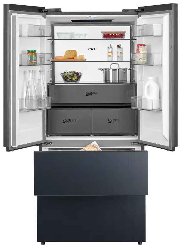 Холодильник Midea MDRF705BIE70 серый