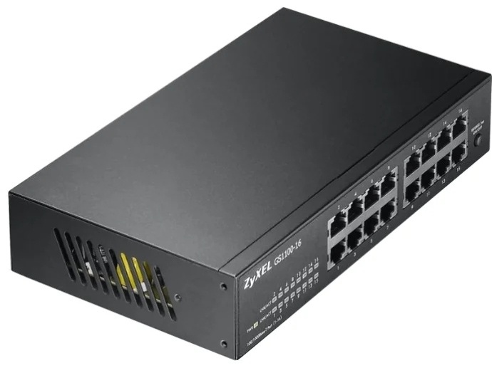 ZyXEL GS1100-16 черный