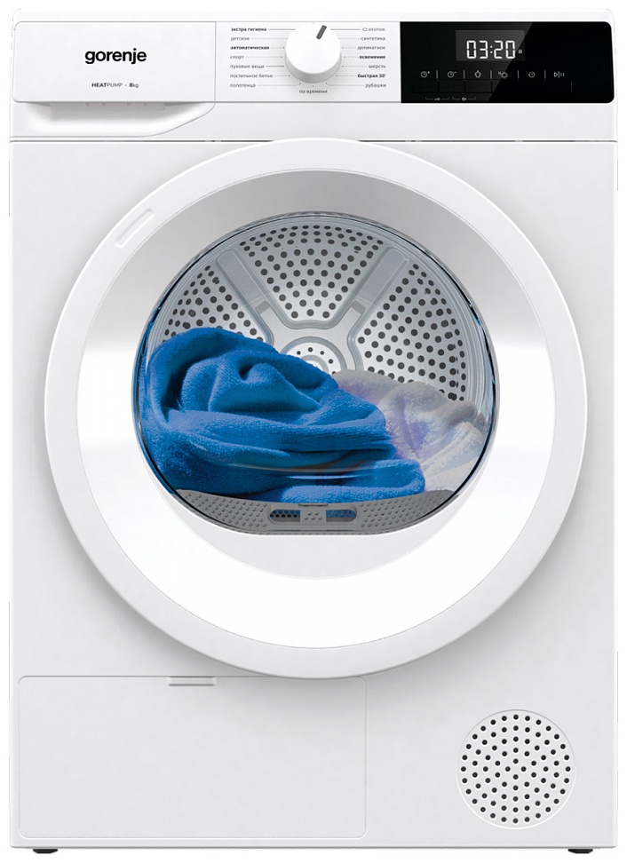 Сушильная машина Gorenje DHNE82/C белый