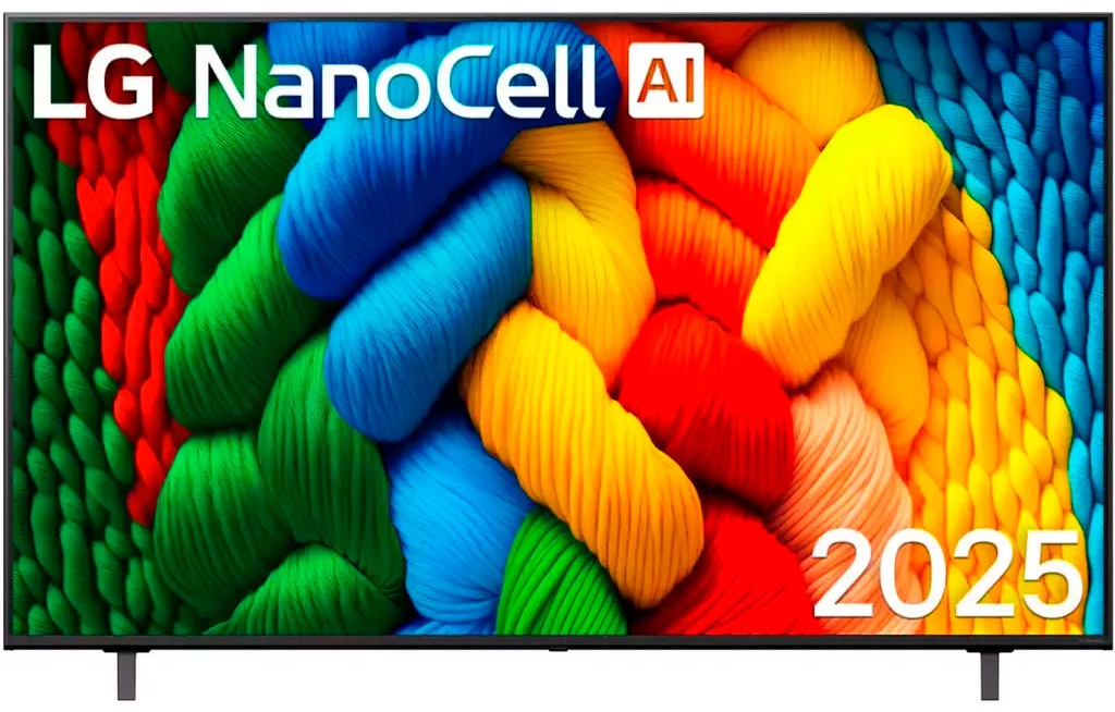 Телевизор LG 65NANO80A6B 165 см черный