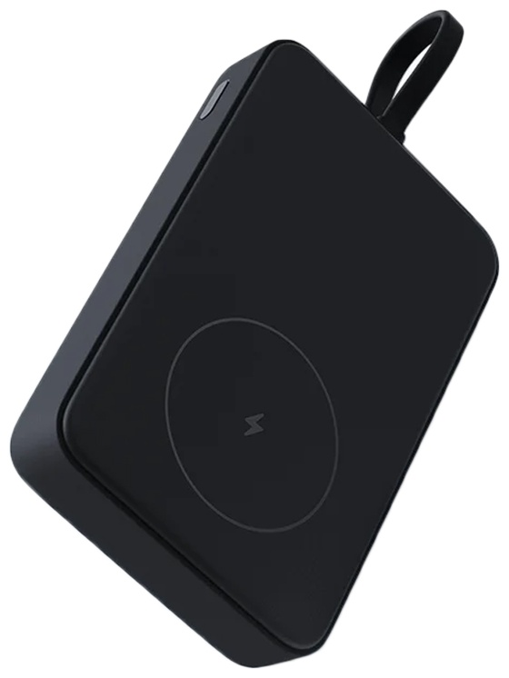 Внешний аккумулятор Xiaomi Портативный внешний аккумулятор Xiaomi 33W Magnetic Power Bank 10000mAh (Integrated Cable) Gray 10000 мАч черный