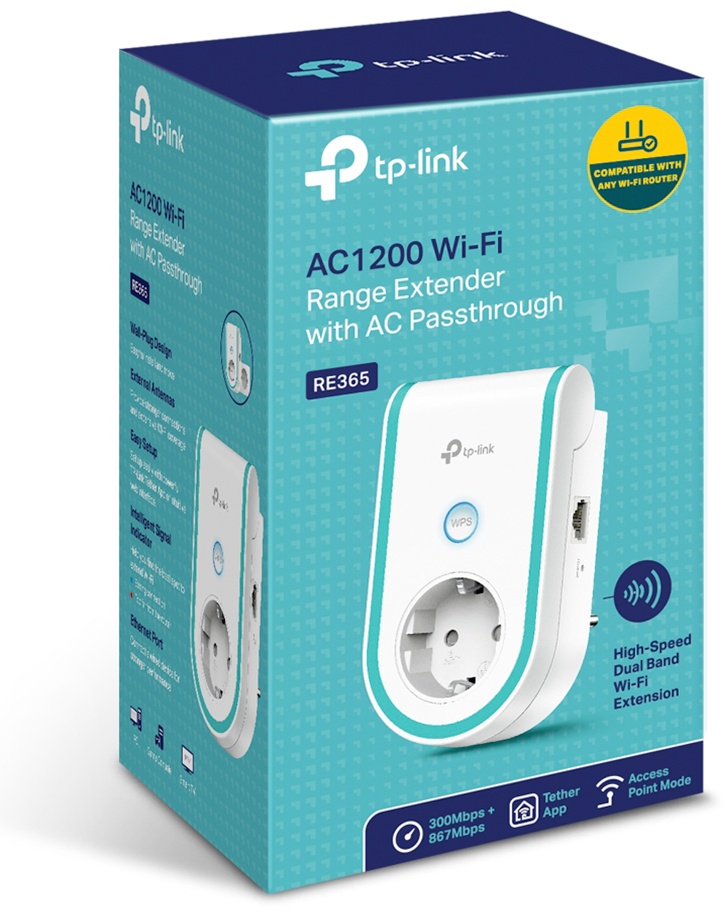 Усилитель интернет-сигнала TP-LINK RE365